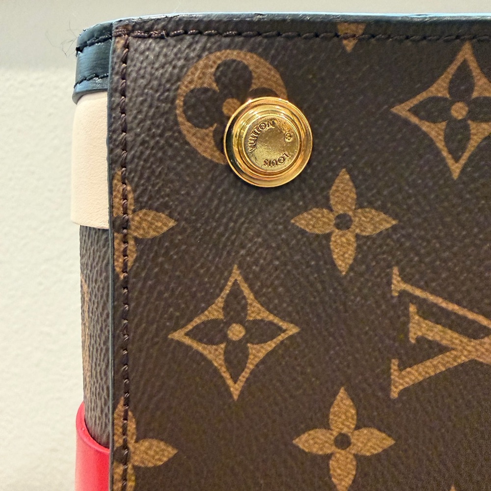 Louis Vuitton City Steamer Damier Tressage Monogram Canvas & Leather MM - Picture 14 of 15